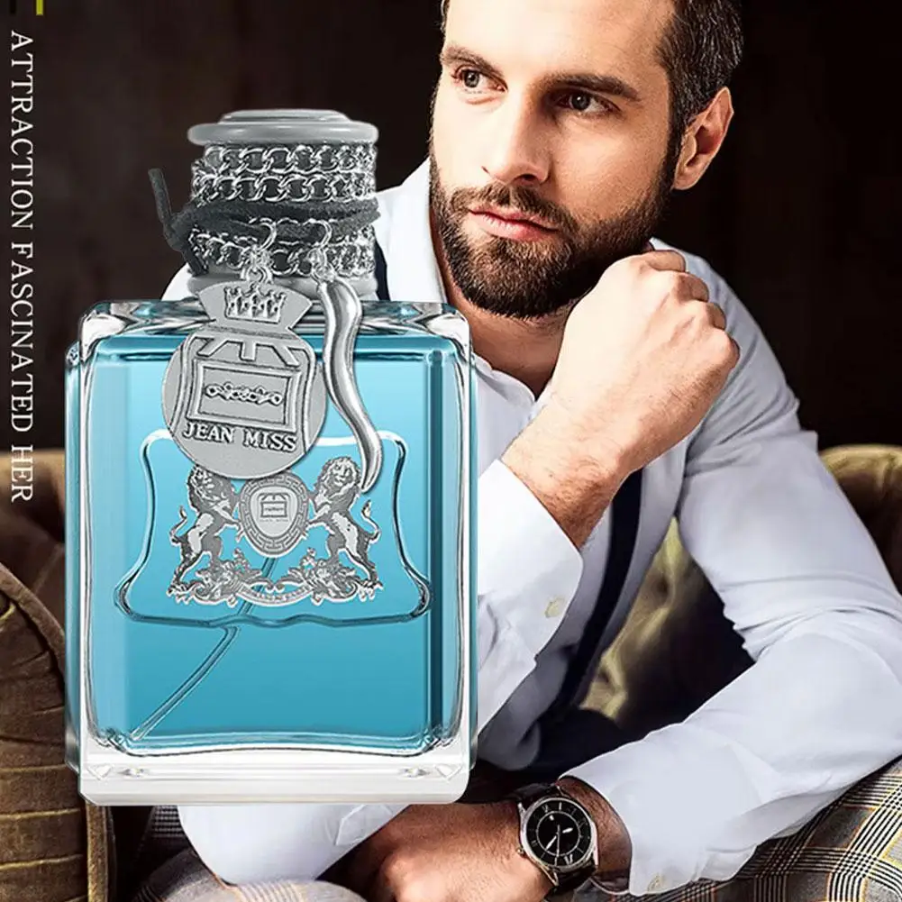 

100ML Brand Original Men's Perfume, Ebony Pheromone Eau De Toilette, Long-lasting Fragrance, Charming and Alluring Men's Perfume
