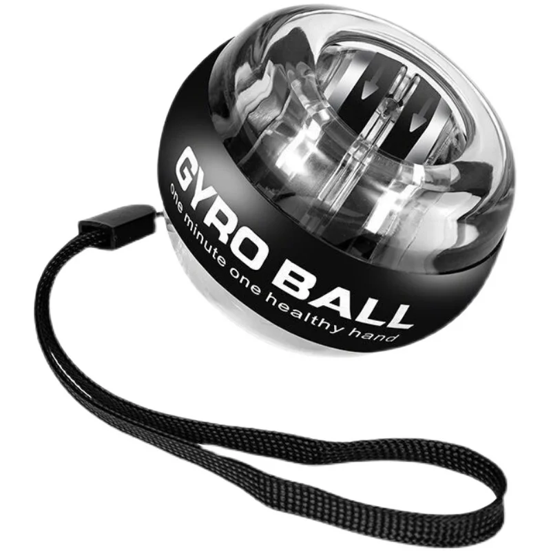 LED Power Ball Gyroscope Power Ball Self starting Gyroscope Ball Gyroscope Hand Muscle Strength Trainer Exercise Fortifier