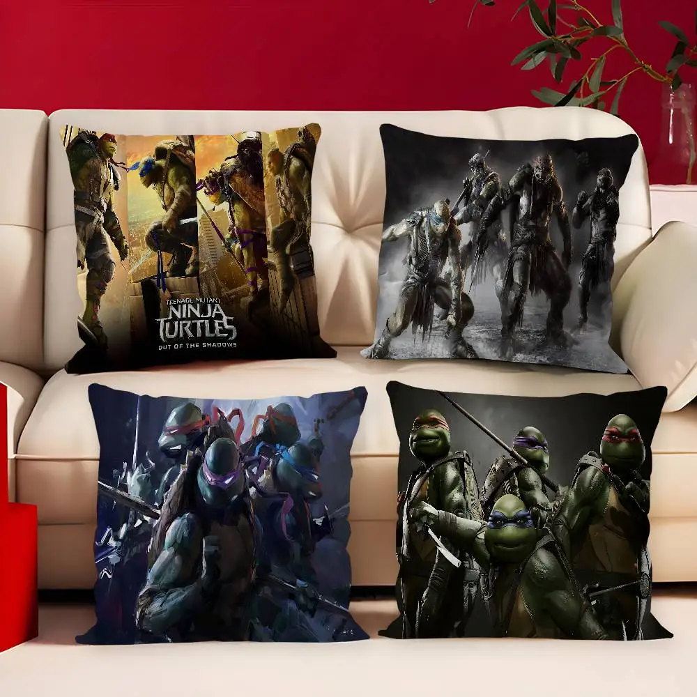 Classic Teenage M-Mutant N-Ninja Turtles TMNT Cushion Cover Inches Farmhouse Decor Home Pillow Covers for Couch Decorations