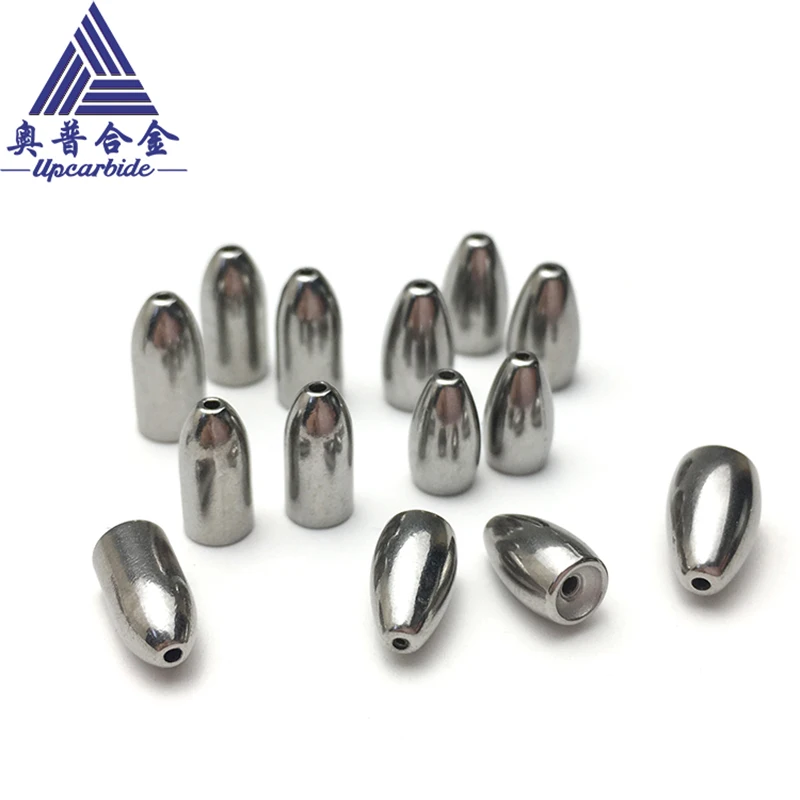 8.8g-63g Tungsten Fishing Weight sinker Bullet Worm Flipping Weights for Bass Fishing Texas and Carolina Saltwater Fishing Tackl