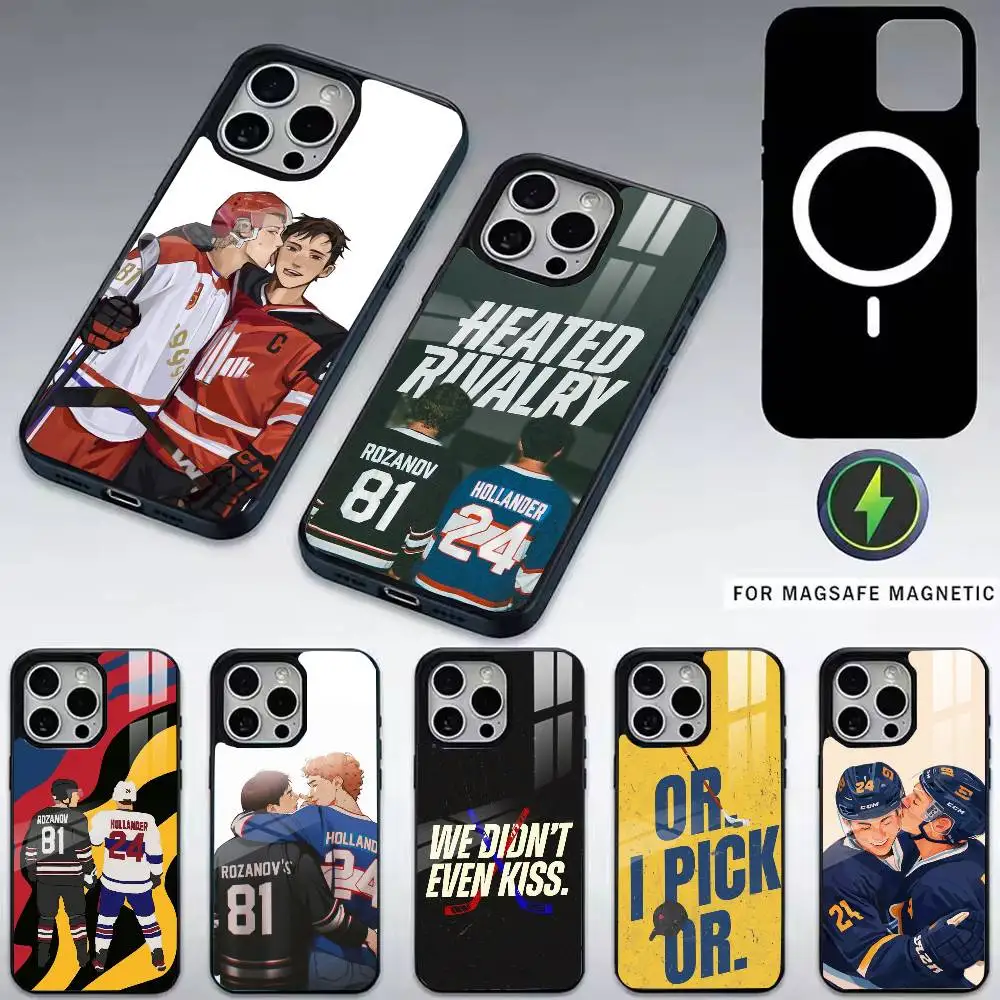 

F-Heated T-Rivalry Phone Case For iPhone17,16,15,14,13,12,11 Plus,Pro Magnetic with Magsafe Wireless Charging