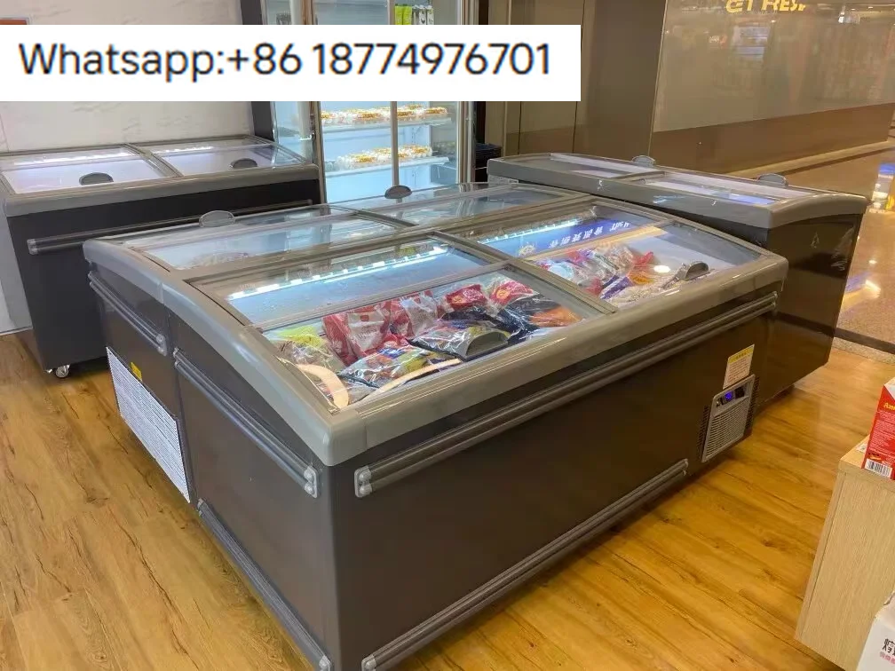 

Famous Supermarket Refrigerator Small Combined Island Freezers Horizontal Single-Temperature Food Chest Frozen Ice Cream Neveras
