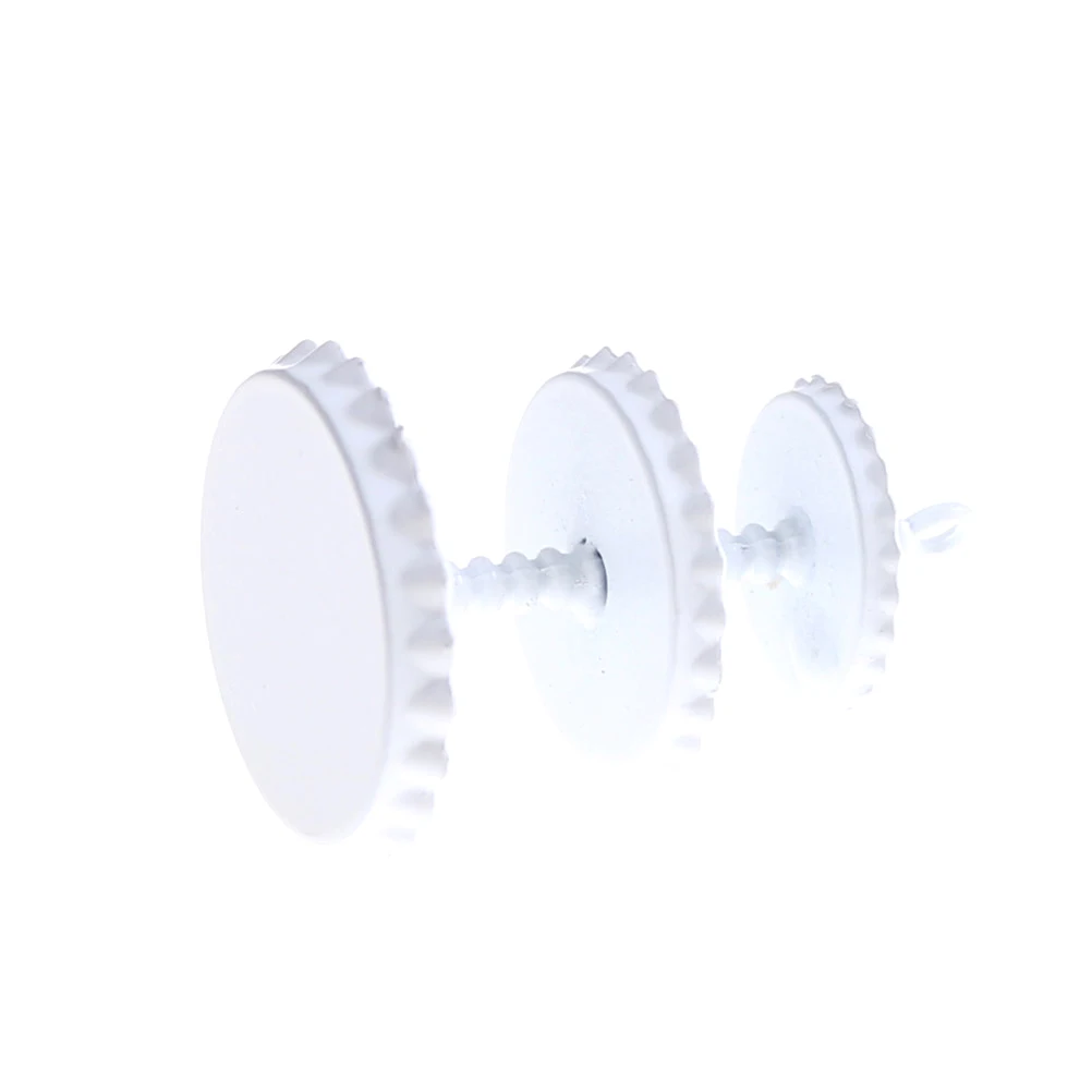 3 레이어 금속 과일 디저트 스낵 랙 스탠드 척 놀이 주방 가구 장난감 1/12 인형 집 미니어처 아기 생일 선물