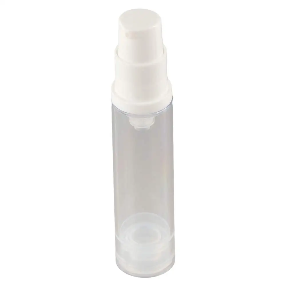 3/4Pcs Refillable Travel Refillable Bottle Set 5ml/10ml/15ml Empty Vacuum Press Pump Bottles Airless Labels Cosmetic Container