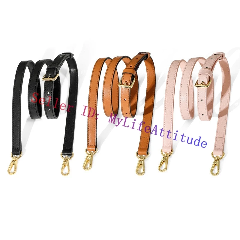 

Регулируемый кожаный плечевой ремень 15 мм для дизайнерской сумки, кошелька, сумки-кошельки, ремень для переноски, черный, коричневый, розовый, 3 цвета