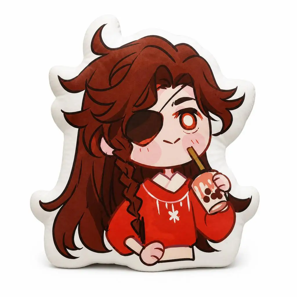 Heaven Officials Blessing Tian Guan Ci Fu HuaCheng Plush Pillow Cushion Irregular Stuffed Throw Pillow Home Gift Sofa Bed Couch