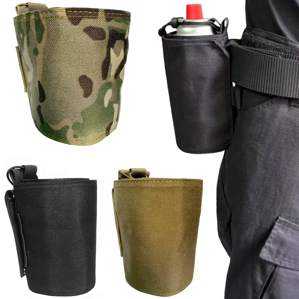 Functional Water Bottle Bag Outdoor Expansion Water Bottle Sleeve Tactical Molle Tactical Water Cup Sub-Bag Of Hunting Equipment