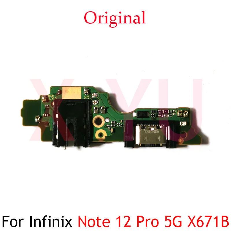 

Original For Infinix Note 12 Pro 5G X671B X671 / Note 12 VIP X672 USB Charging Port Dock Connector Flex Cable