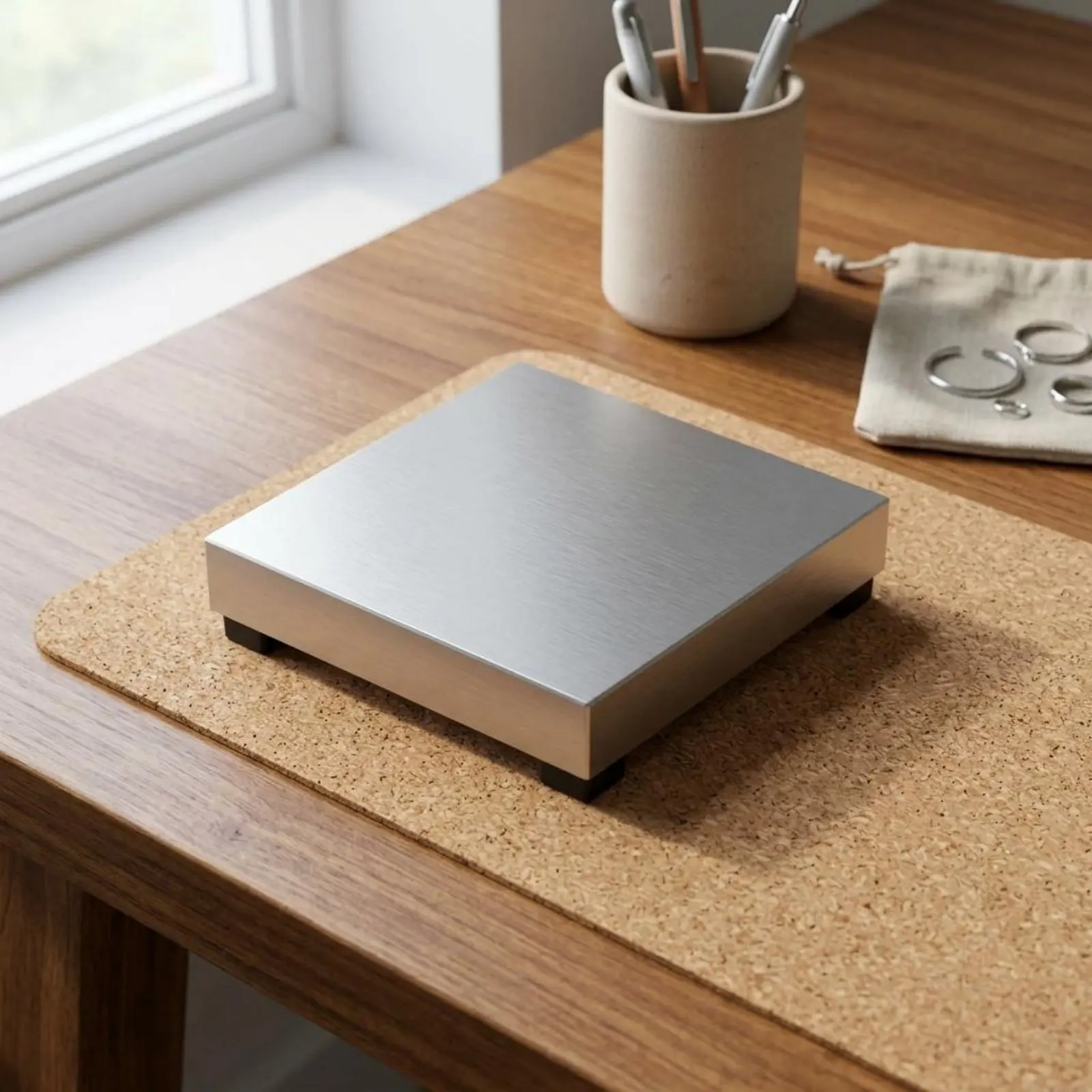 

Steel Bench Block Even Flat Surface Jeweler Anvil Rubber Base Anvil Heavy-Duty Jewelry Tool Damage Resistant for Jewelers