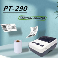 Portable Mini Thermal Printer 2 inch Wireless USB Receipt Bill Ticket Printer with 58mm Print Paper for Restaurant