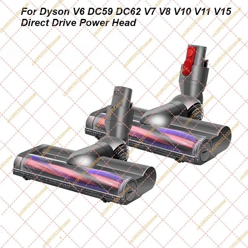 Direct Drive Electric Brush Head for Dyson V6 V7 V8 V10 V11 V15 DC59 DC62 Main Floor Replacement Tool