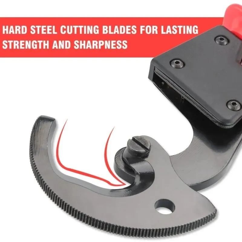 

Инструмент для резки кабелей ABBP - прочный резак для медных и алюминиевых проводов, диапазон резки 300 мм², эргономичный дизайн, идеально подходит для электромонтажных работ.