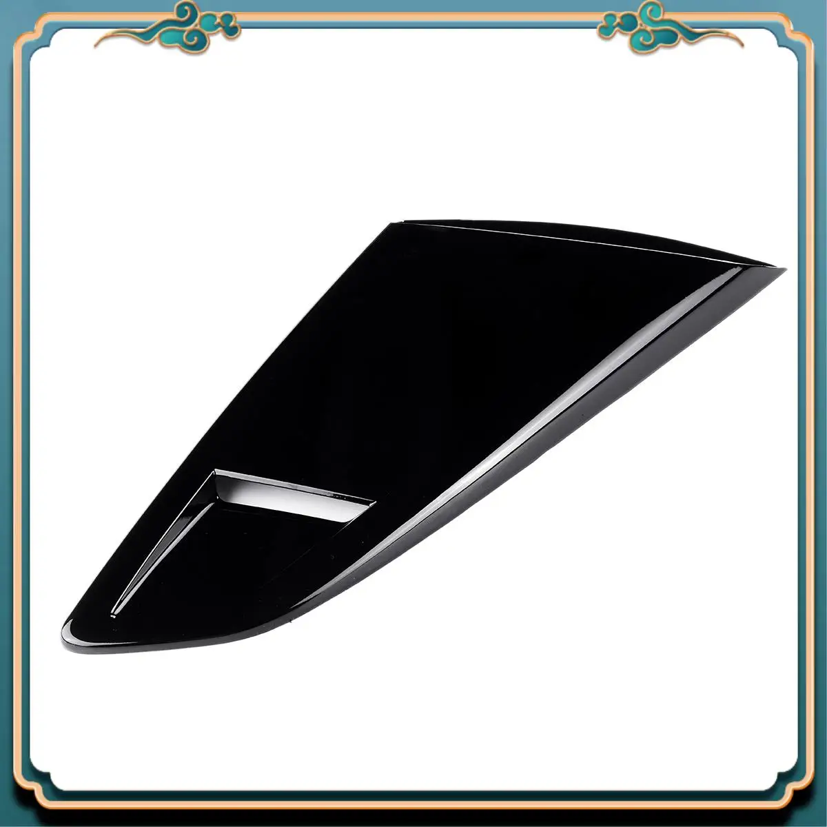 

Последняя 1 пара автомобильных боковых окон, четверть задних жалюзи, боковая вентиляционная крышка, накладка для Ford Mustang, 2 двери 2015-2017, для купе M