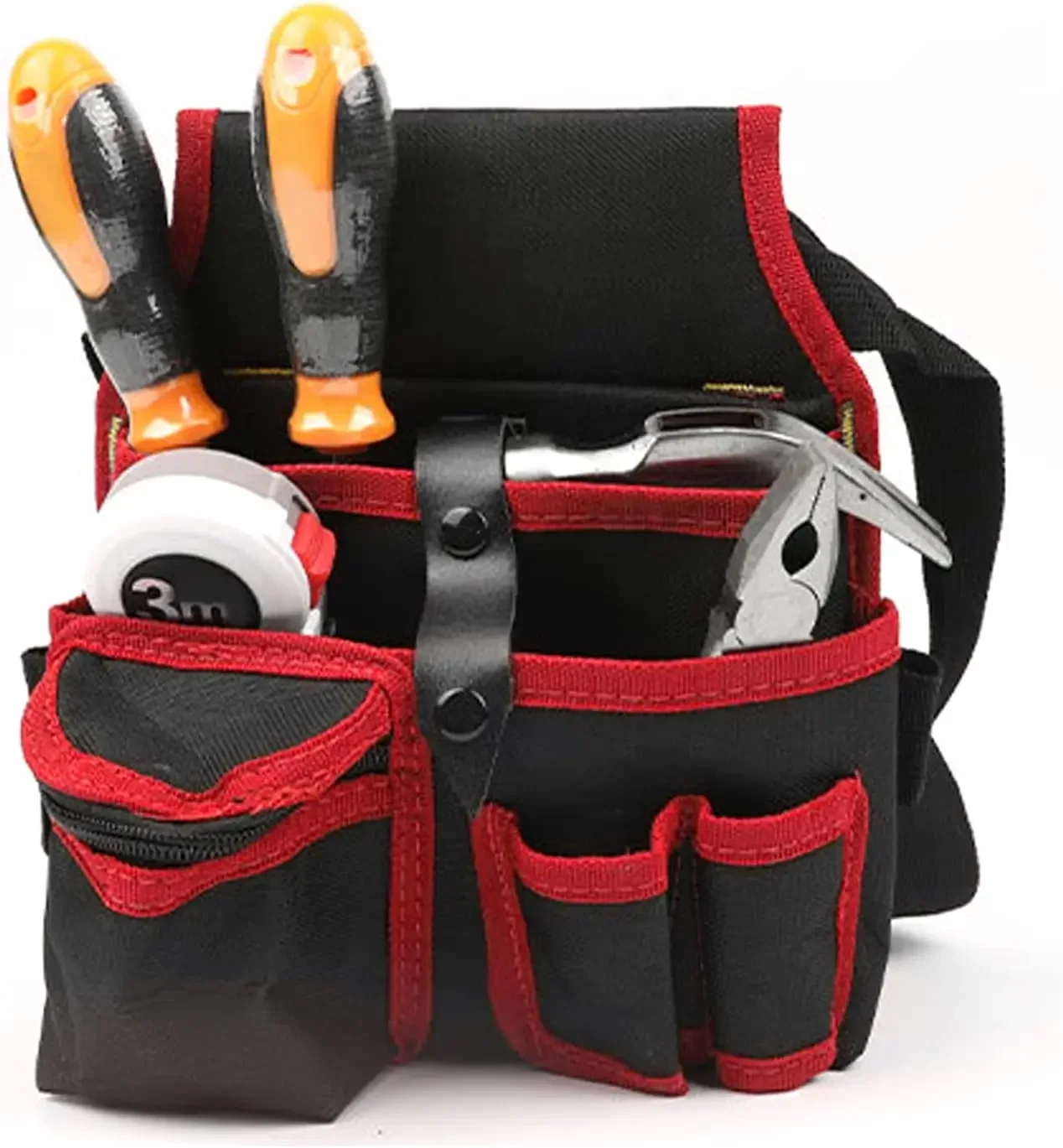 Multi-Function Tool Bag Oxford Cloth Electrician Bag Multi-Pocket Waterproof Anti-Fall Portable Waist Bag Organizers Tool Bag