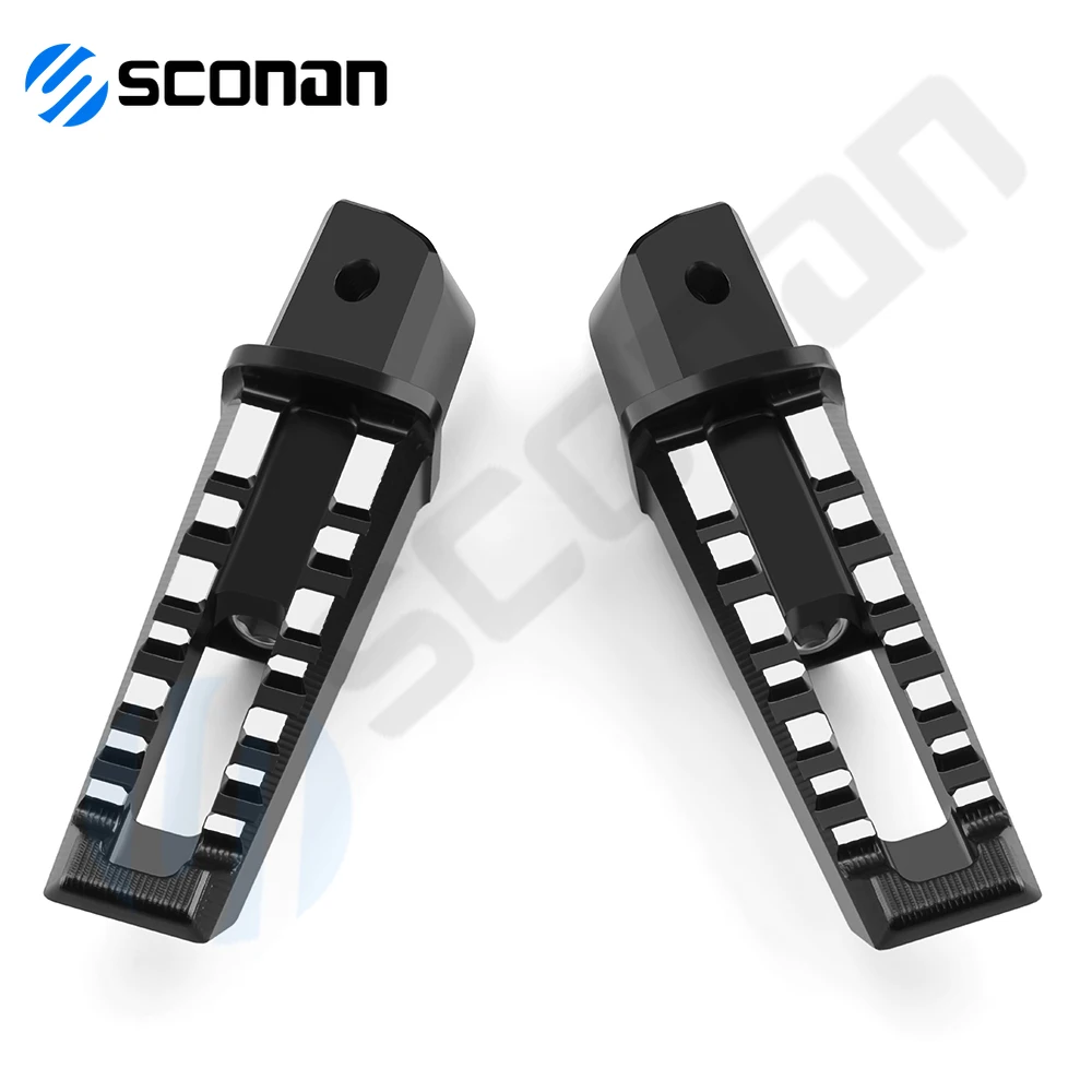 Aksesori Pedal Pijakan Kaki Aluminium CNC Sepeda Motor untuk Z400 Z400 2019-2023 Z650 Z650 2017-2023