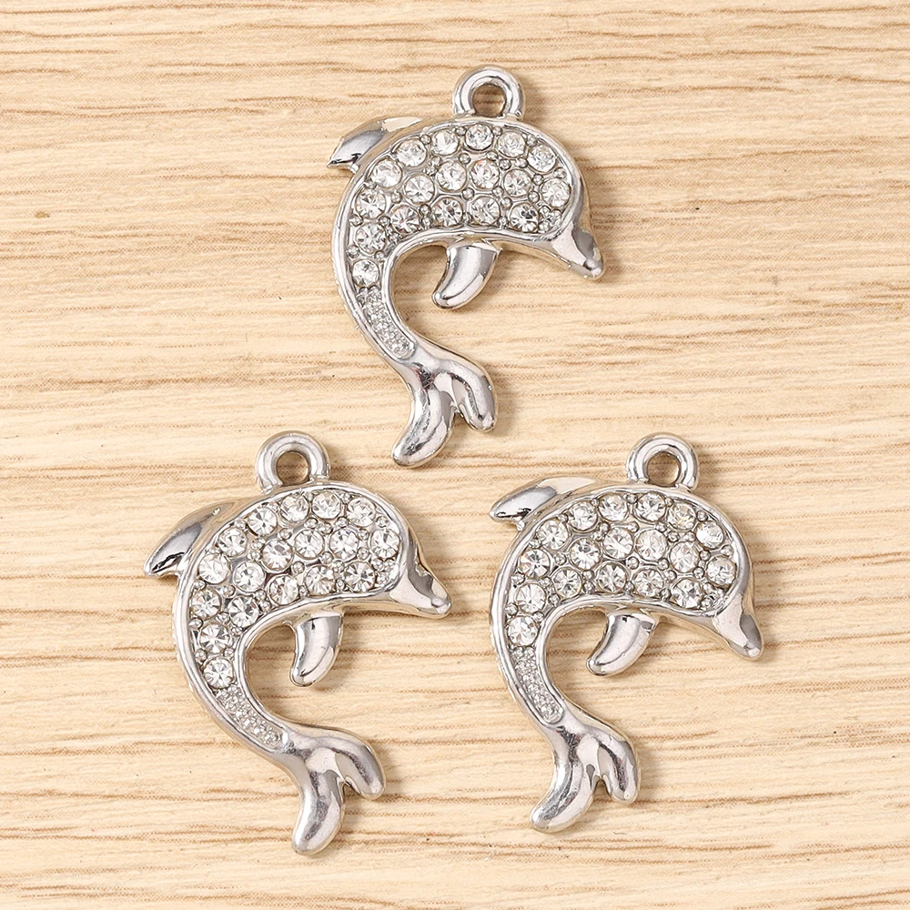 Tusember 10 Stück 10*23mm Kristall-Muschel-Anhänger für Schmuckherstellung DIY Halskette Ohrringe Armband Handgemachtes Zubehör – Detail 12