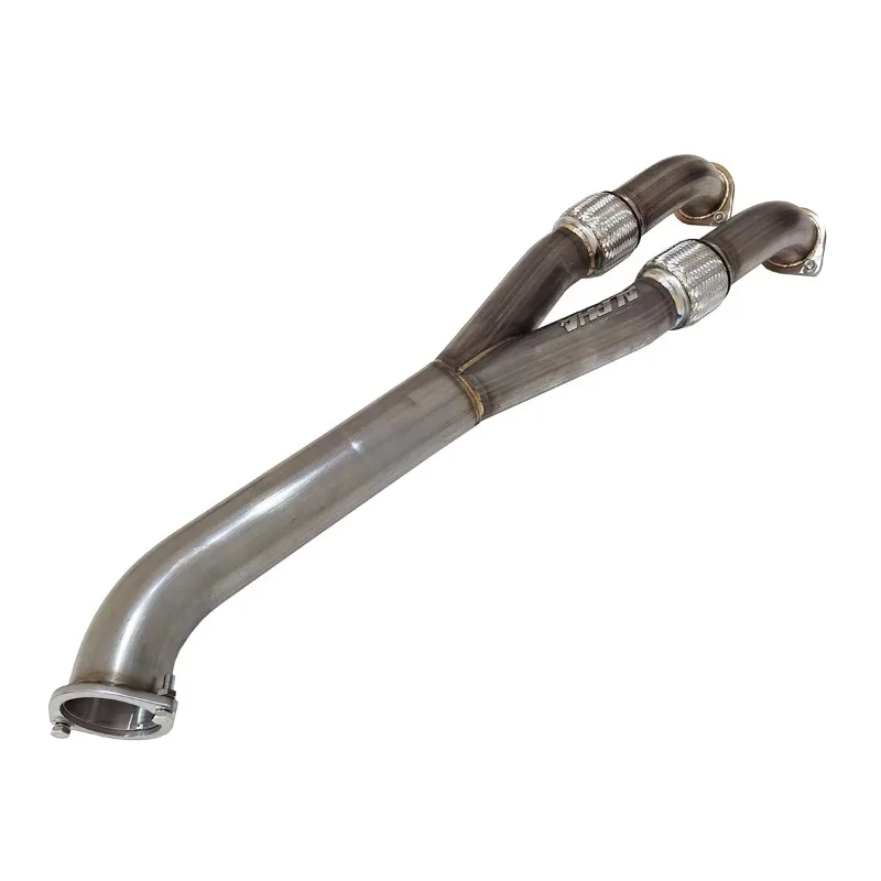 

2025 New Style Ecnal For GTR R35 ALRHA Style Y-pipe T304 Stainless Steel High Performance Exhaust Pipes