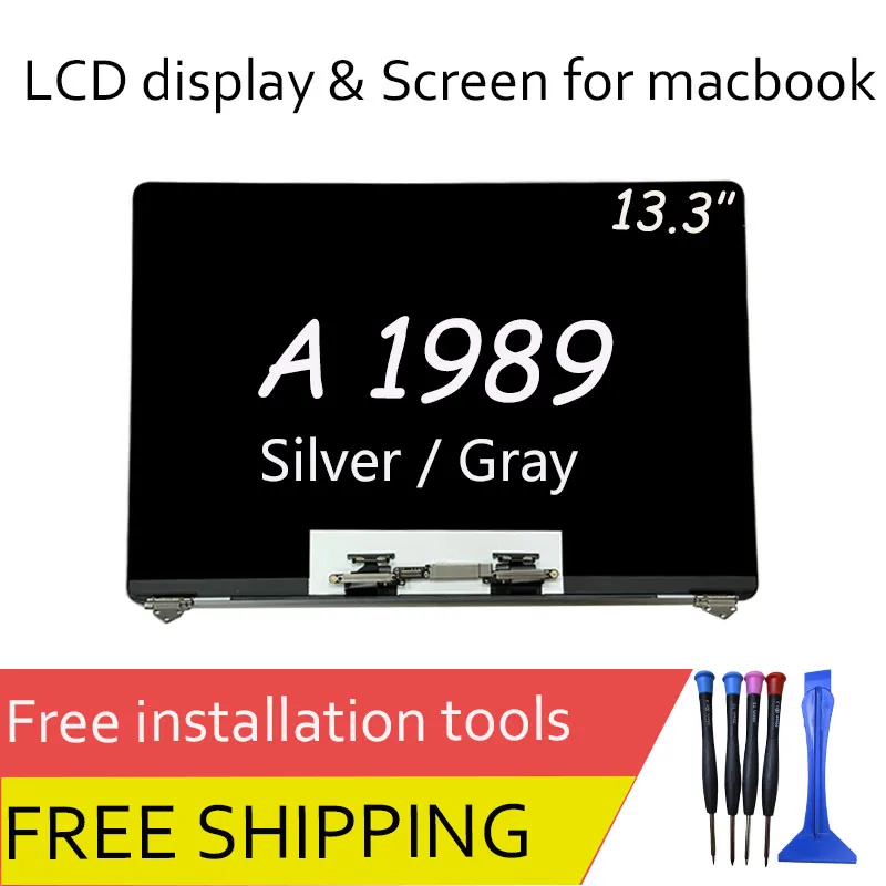 

Brand New Oem Full Upper Display Assembly for Apple MacBook Proa1989 2018-2020+高品质替换 Screen