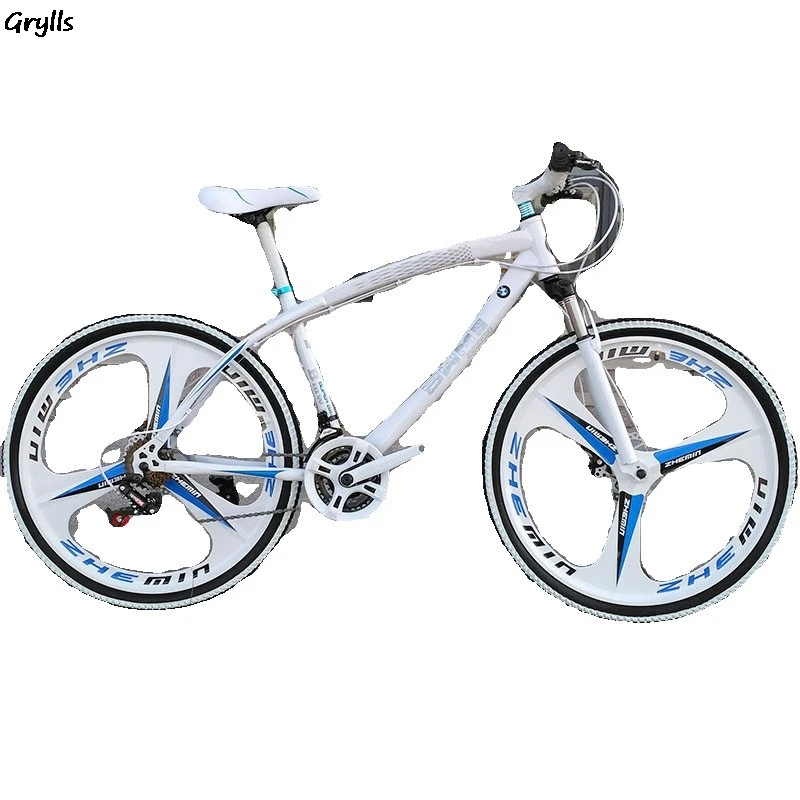 Grylls bici a velocità variabile ammortizzante per adulti giro giovanile studente pendolare telaio in acciaio duro Mountain Bike Hot New