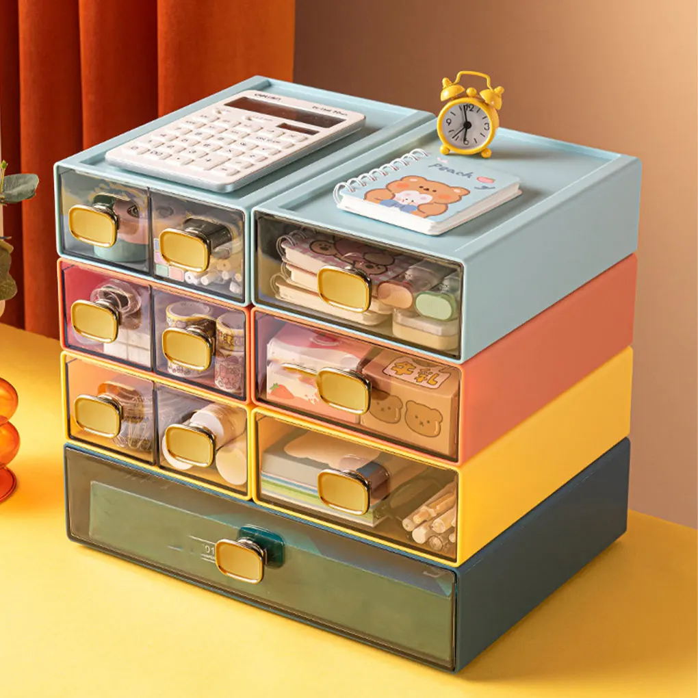 Plastic Sturdy And Durable Storage Box For Wide Application Organized Storage Desktop Storage Box