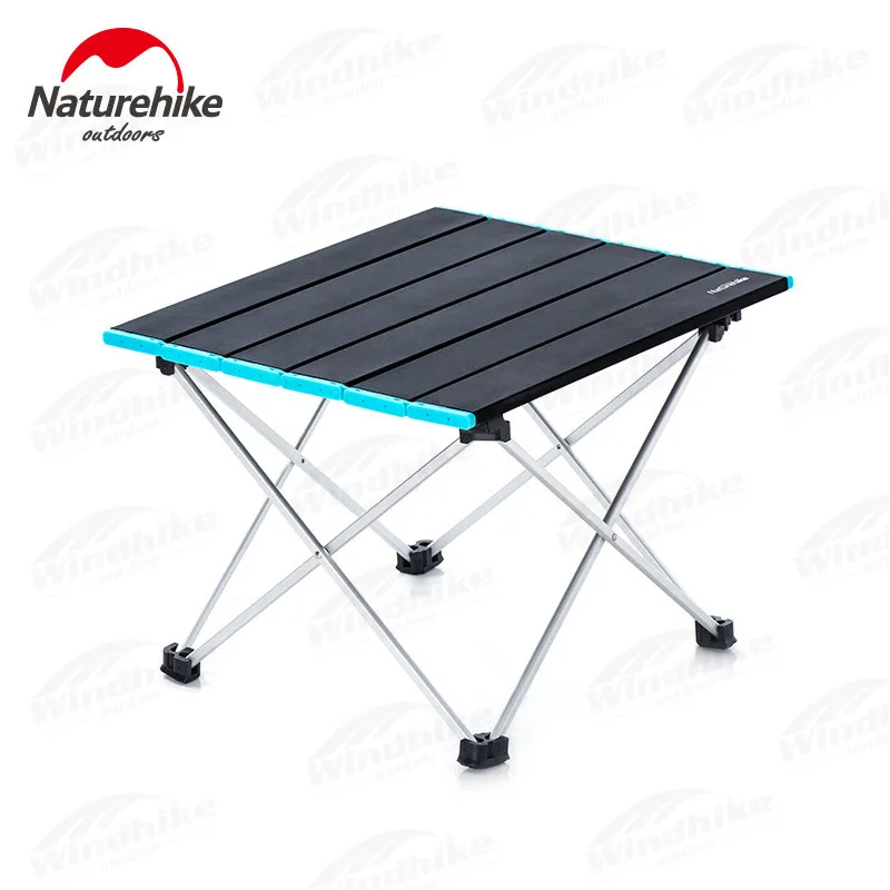 

Naturehike Camping Tent Folding Table 0.95kg Lightweight Portable Aluminum Alloy Support Patio Picnic Table Outdoor BBQ Travel