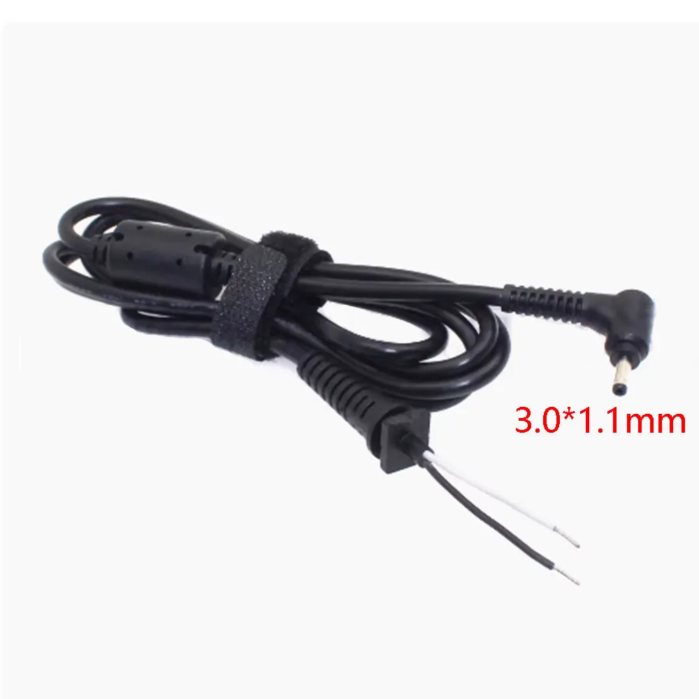 New 3.0*1.1mm Plug DC Power Supply Connector Adapter Cable for acer A100 ASUS UX21E UX21K UX31