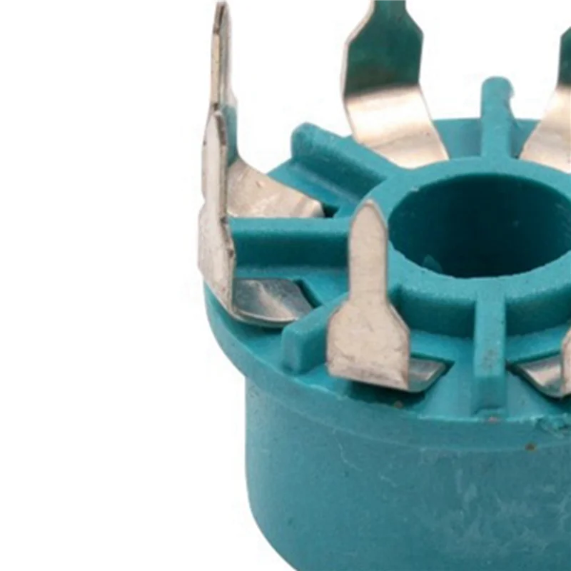 CABE-7Pin Plastic Vacuum Tube Socket Valve Base For B&W 6J1 6Z4 6X4 12AE6 6AT6 6BK6 12AV6 6AQ6 6J5 Hifi Audio AMP 30Pcs Blue