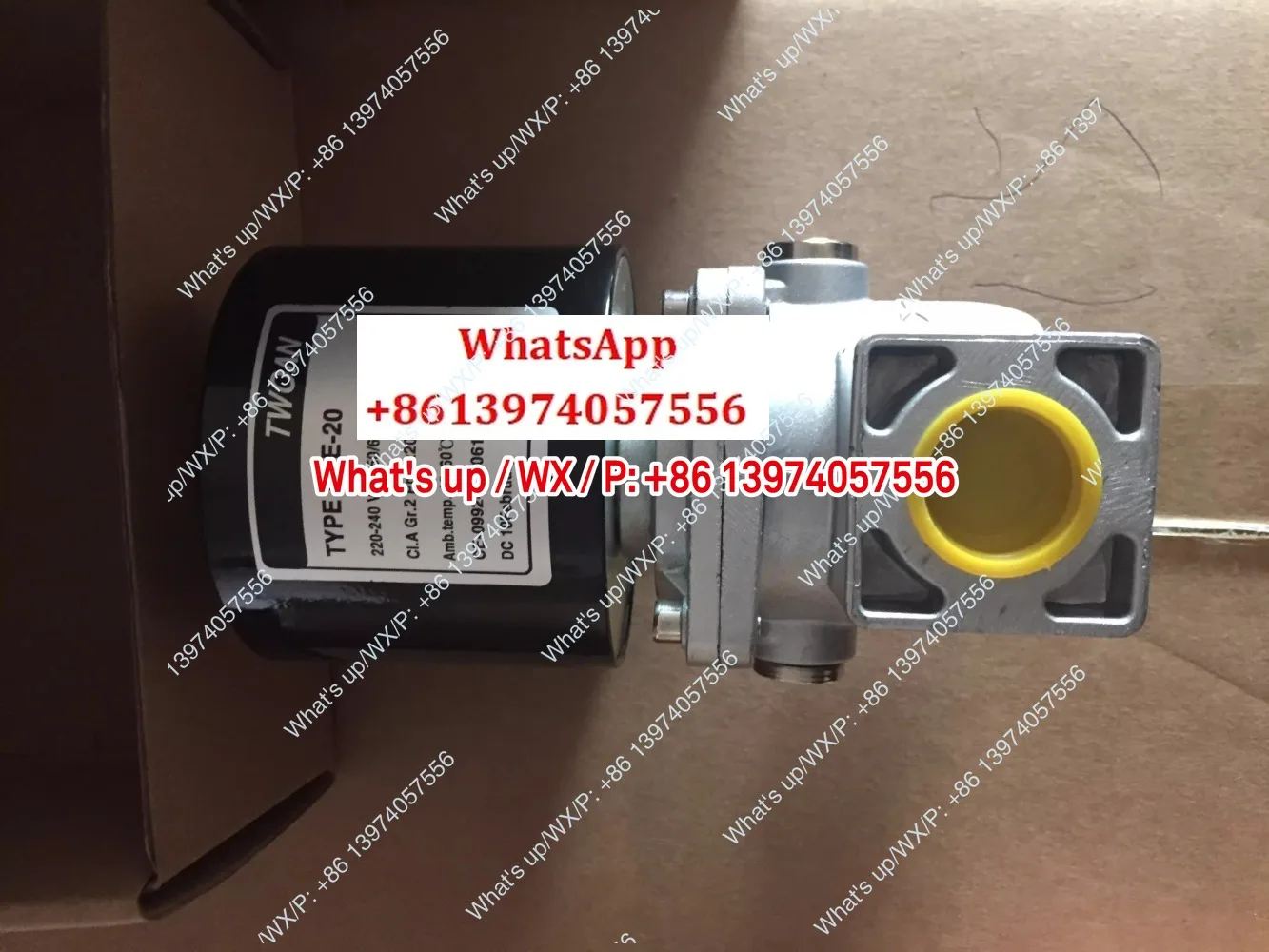 Electroválvula de gas natural VAE-15 DN15, VAE-20 DN20, VAE-25 DN25