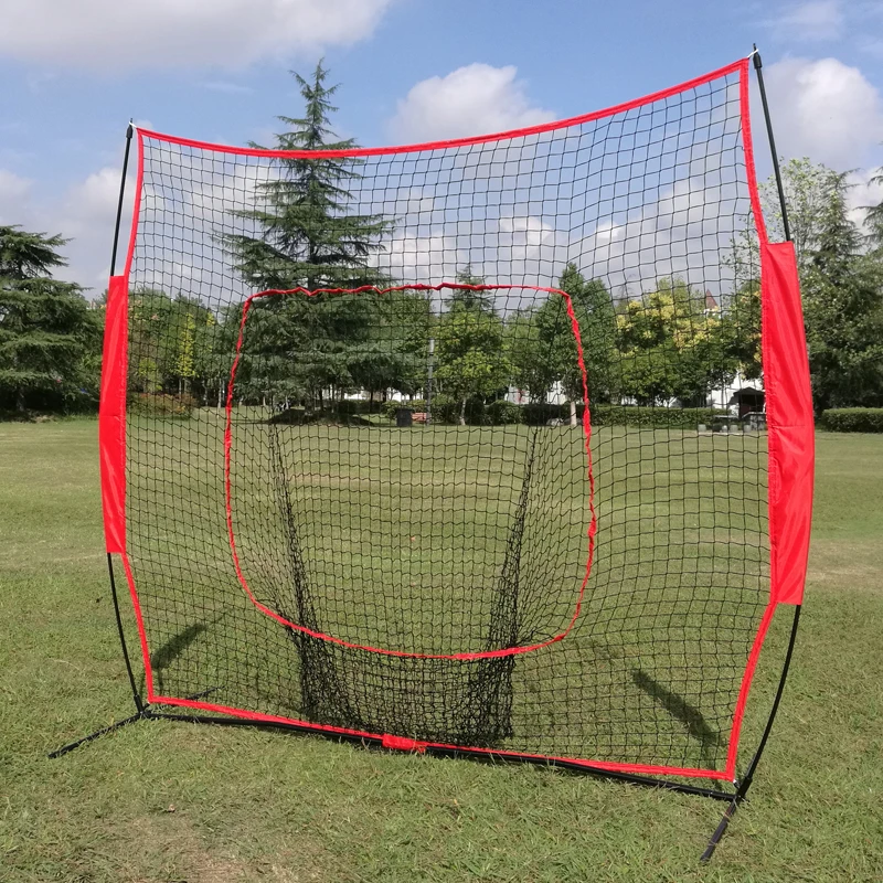 Customization   New Arrival High Quality 7FT Portable Folding Baseball Hitting Net Softball Goal Baseball Practice Net Outdoor I