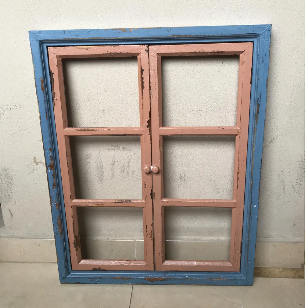 

Handcraft Vintage Shabby Wooden Old Window Frames Decorating Ideas