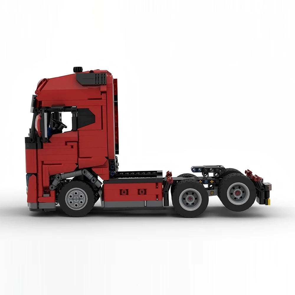 

Новый MOC City Transport FH750, модель грузовика, строительные блоки, сделай сам, сборка, детская игрушка для мальчиков, подарочный набор, 1339 шт.