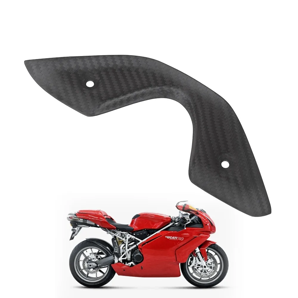 Motorcycle Carbon Fiber Front Tank Key Protector for Ducati 749 749R 749S 999 999S 2003-2006