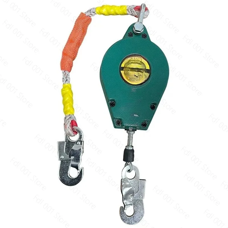 Building high altitude fall protection device, heavy object fall protection , self-locking 5m 10m 15m speed differential fall
