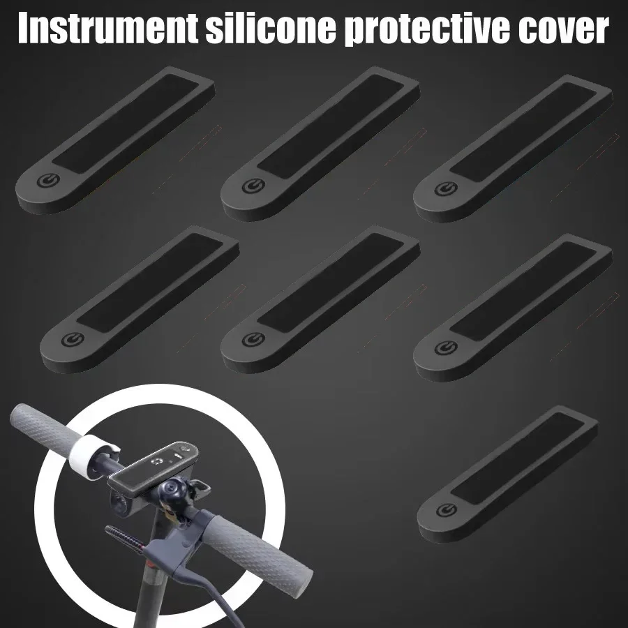 2-12PCS Waterproof Dustproof Silicone Display Dashboard Cover for Xiaomi M365 1S Pro Pro2 MI3 E-Scooter Panel Protect Case view 5