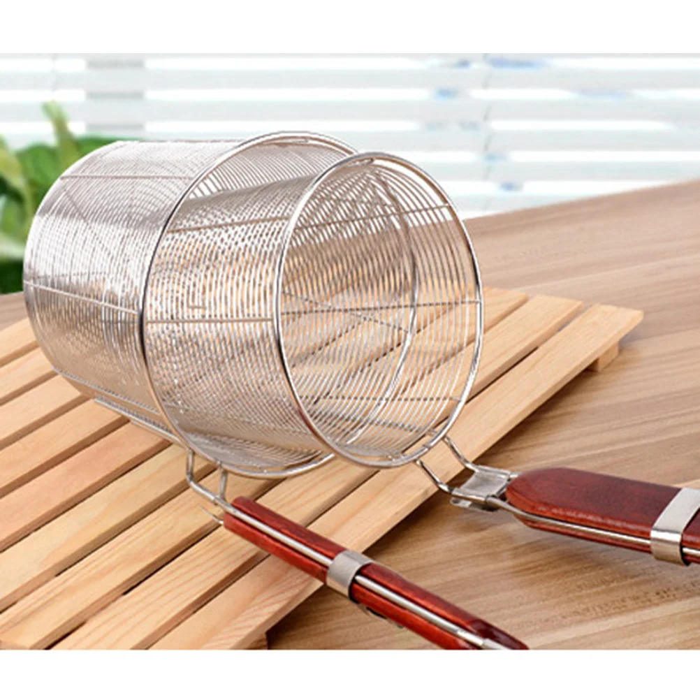 

Stainless Steel Strainer Basket 14Cm Food Grade Rust Resistant Drainage For Dumplings Noodles Pasta Sieve