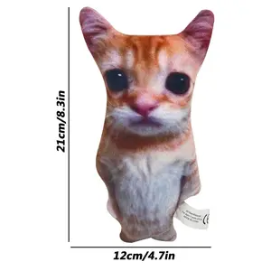 Sevimli El Gato Kedi peluş oyuncaklar, Wowow Bebekler, Peluş Simülasyon, doldurulmuş hayvanlar, oyuncaklar, koleksiyon, hediye, doğum günü, tatil, çocuk, 21 cm 8 en çok satan-sevimli oyuncağın kıçı-no. 3