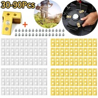 30/90Pcs Lawn Robot Blade Stainless steel Lawn Mover Replacement Blade for Worx Landroid Robotic Lawnmower Replacement Blade Set
