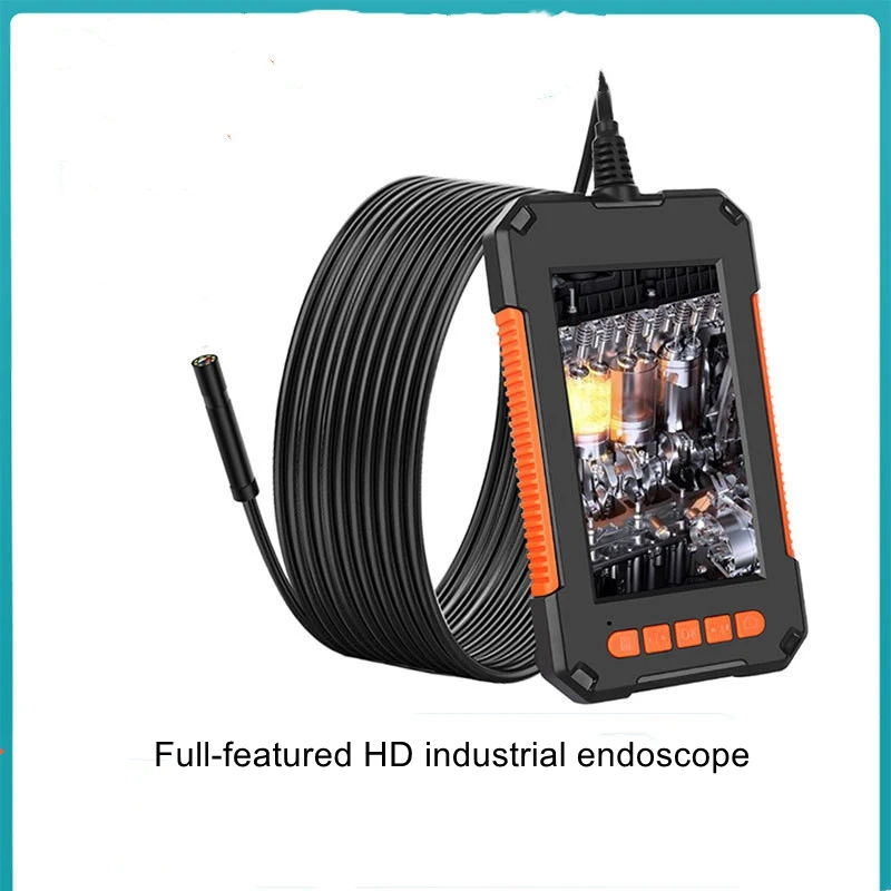 

Handheld screen HD 8mm industrial borescope 2 million handheld screen full button portable pipe borescope