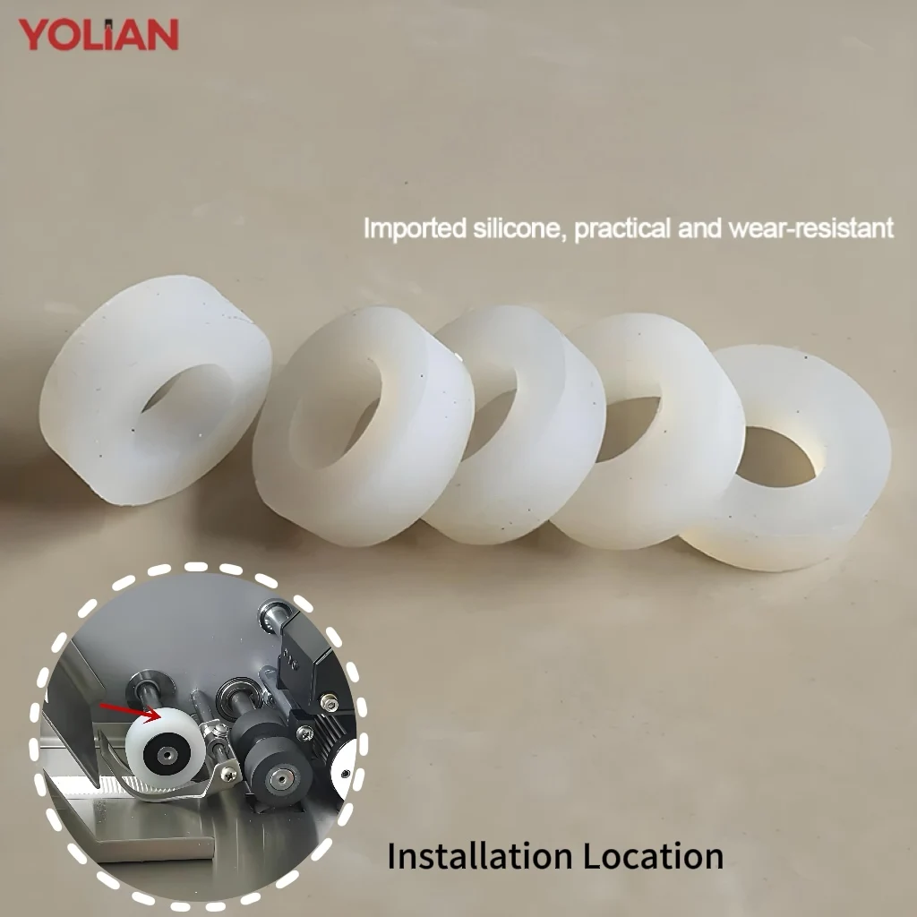 MY-380F Кодировочная машина Запасная часть Силиконовая полоса Силиконовое кольцо Реверсивное колесо Силиконовое гелевое кольцо Кольцо с буквами
