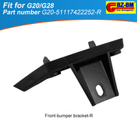 Front rear Bumper grille fender Bracket Holder GUIDE for BMW G20 G21 G28 51117422252 Right 51117422251 51117930990 51117930989