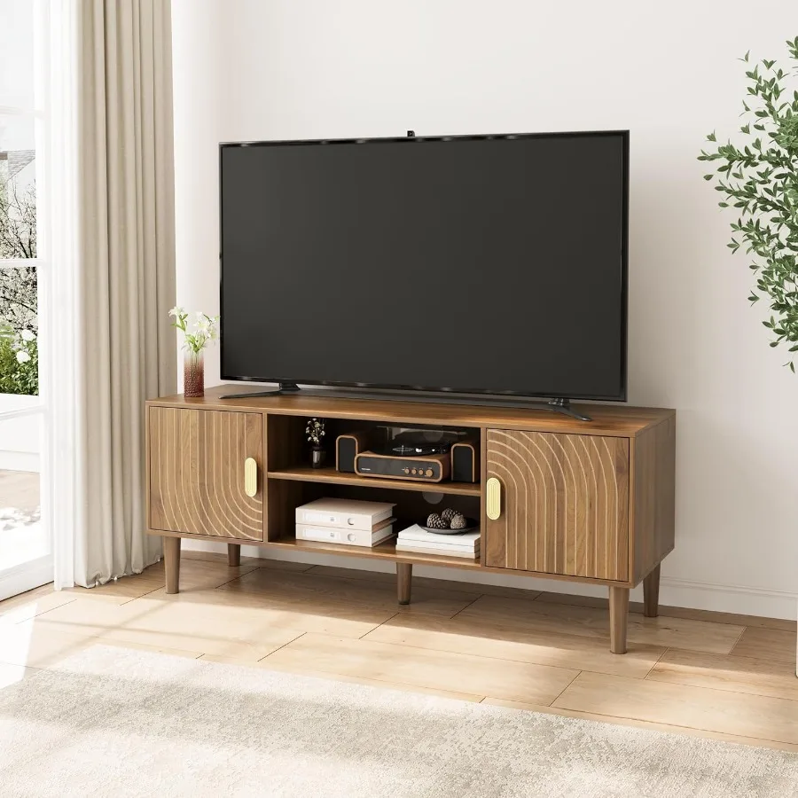 Walnut Tv Stand Wit… - image