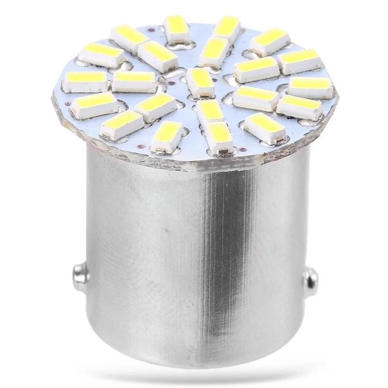 1x P21W 1156 Ba15s 1157 Bay15d Car LED Turn Signal Light Bulb Auto Tail Brake Parking Reverse Super Bright Motorcycle Lamp 22SMD - Image 6