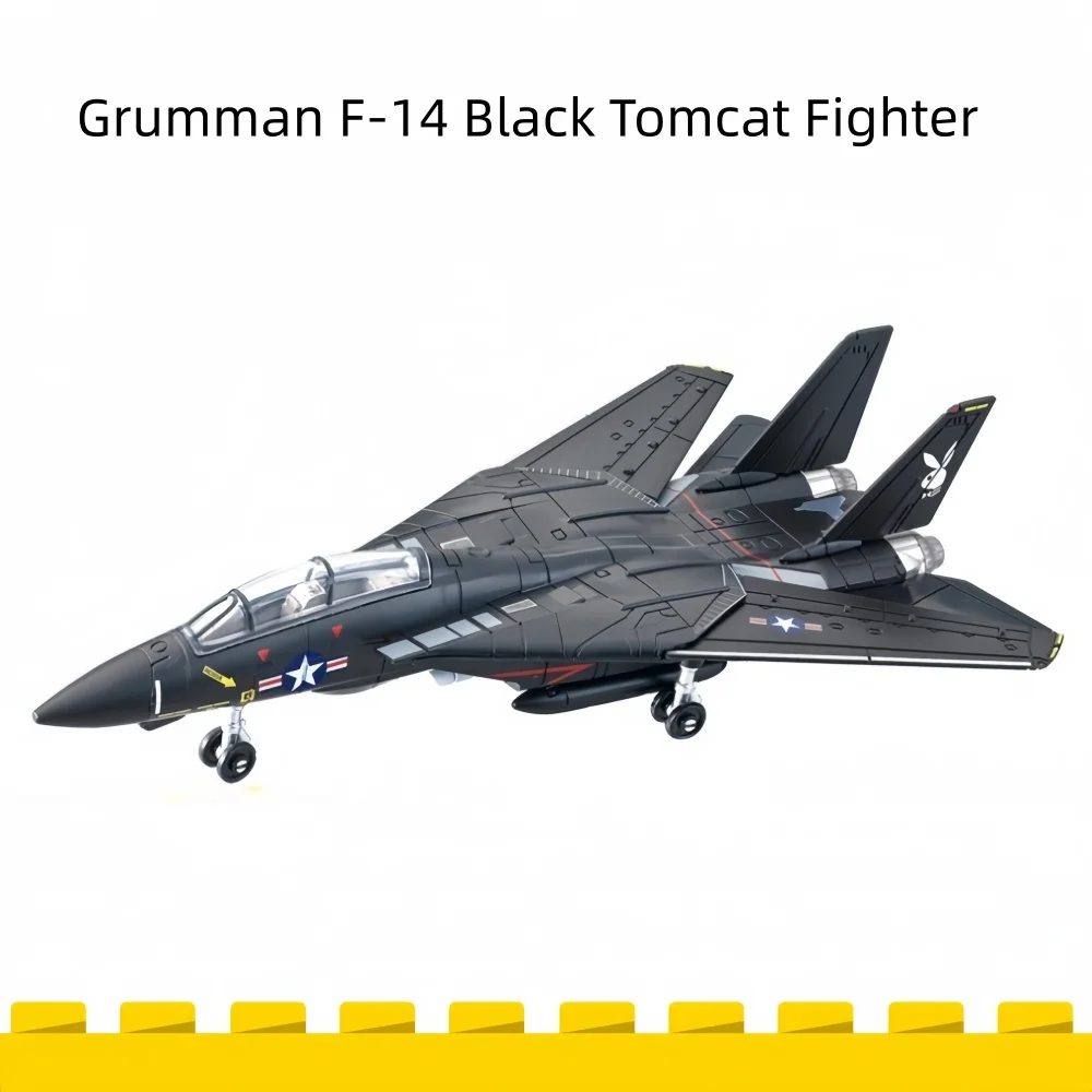 

1/72 Creative Military Series Building Blocks Grumman F-14 Tomcat Supersonic Fighter Double Seat Model Toys For Kids Xmas Gifts