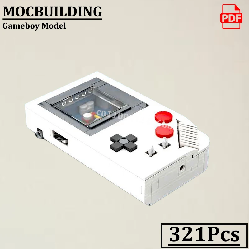 

Модель блоки Gameboys MOCBUILDING, креативные кирпичи, технология, строительные кирпичи, игрушки в подарок
