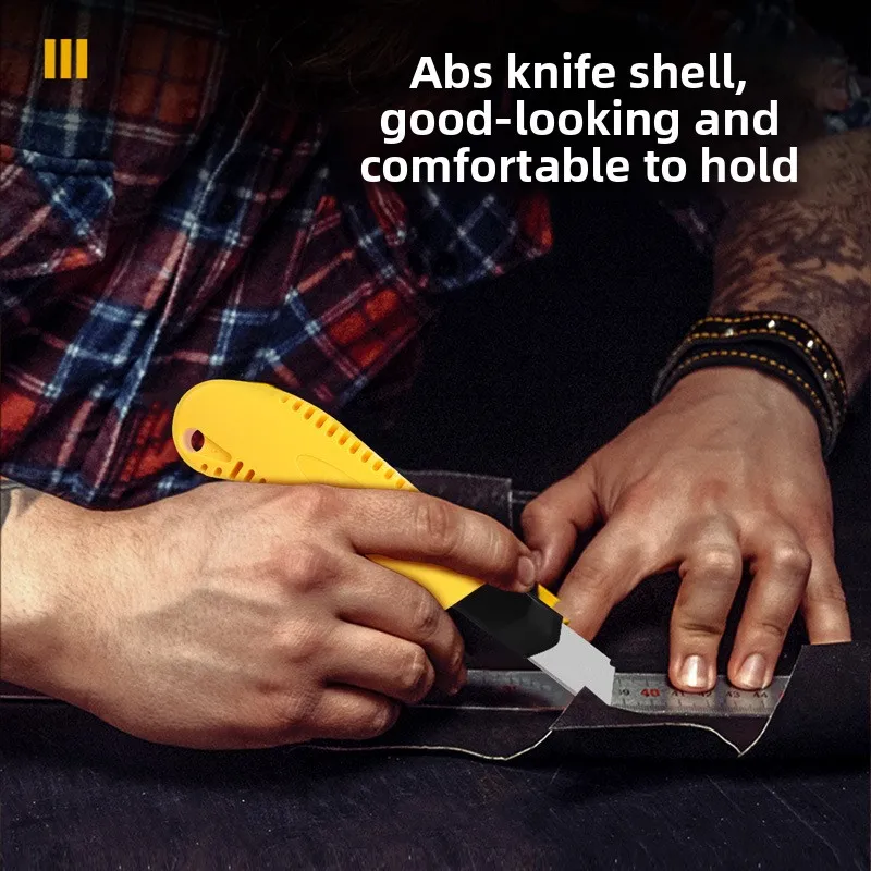 Tool 003C plastic handle utility knife 18mm metal wallpaper cutter