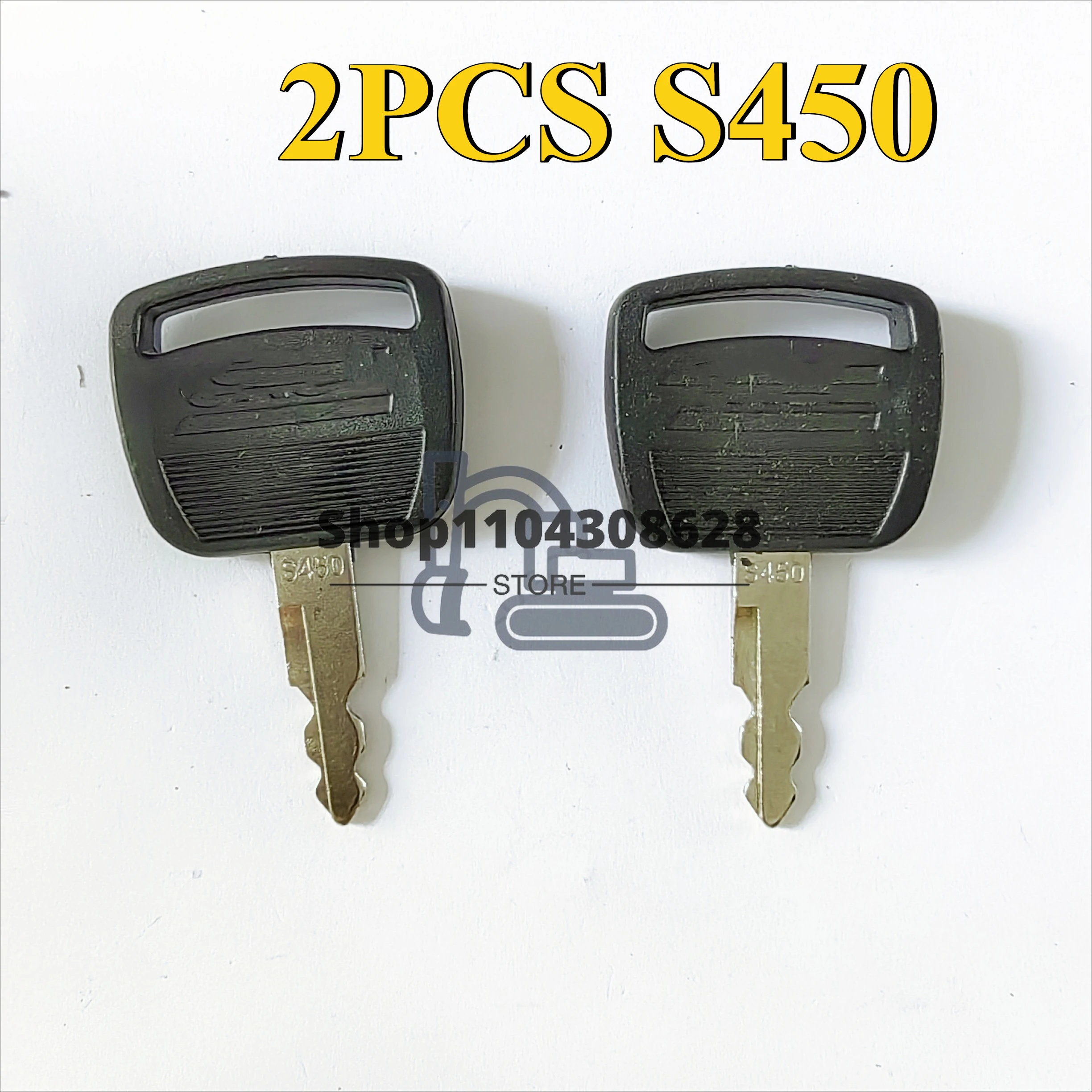 

2 шт. S450 ключи зажигания для корпуса экскаватора Linkbelt 210 220 240 300 360 470
