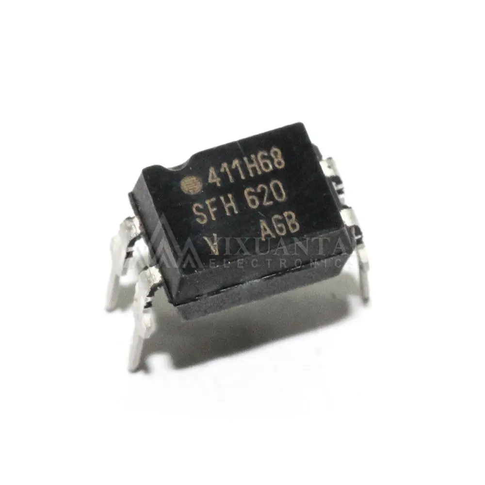 10pcs/Lot   SFH620AA SFH620AGB【OPTOISOLATOR 5.3KV TRANS 4DIP】New and Original