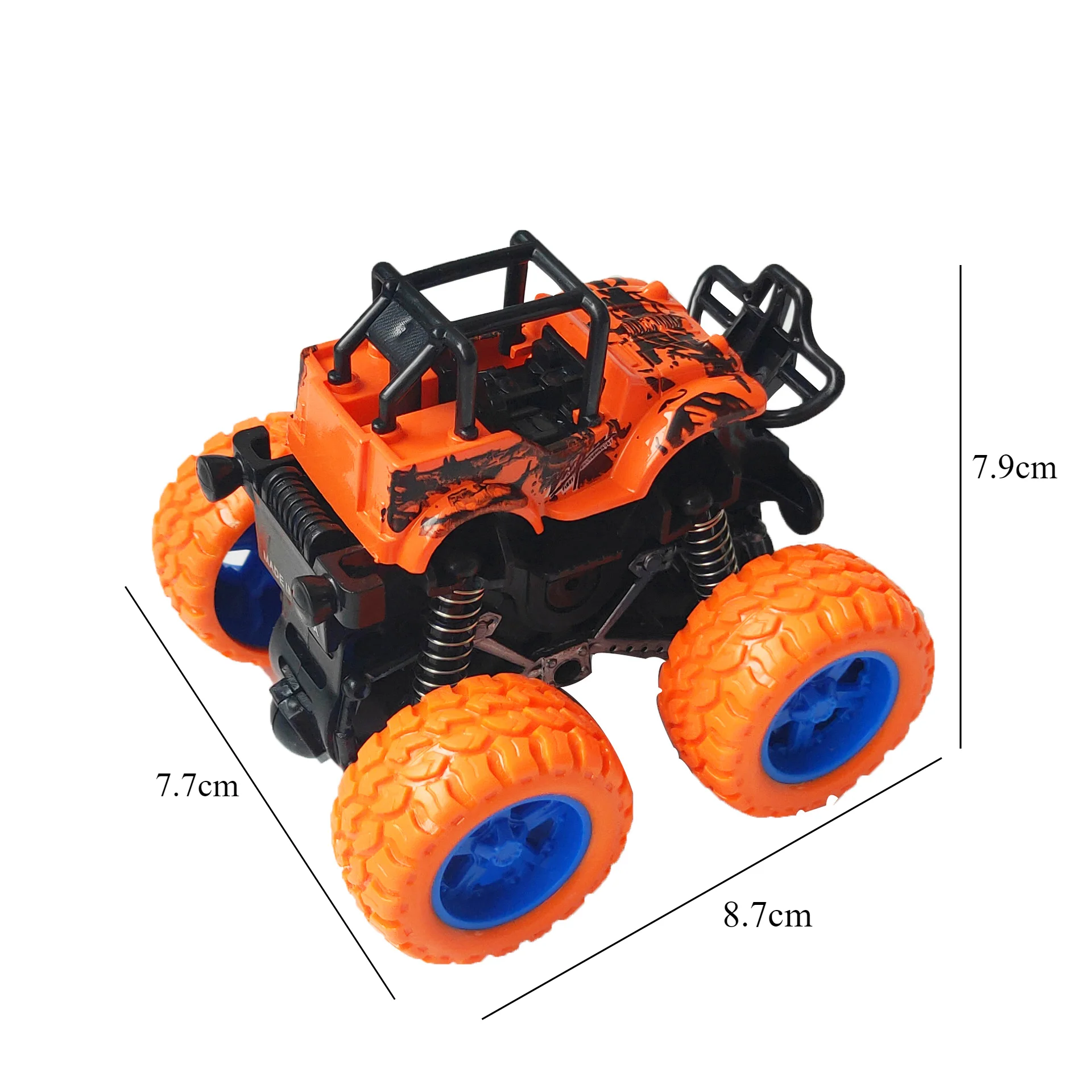 Drop Down Inertia Off-Road a quattro ruote motrici da spiaggia Modello speciale Power Toy Car Boy Gift