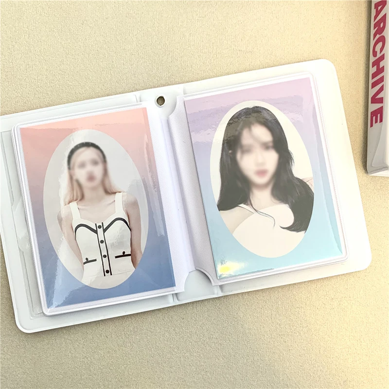 3Inch Kpop Photocards Binder 20 Pages Idol Photo Album Book Binding Machine Picture Album Cards Collector Book Packing Supplies