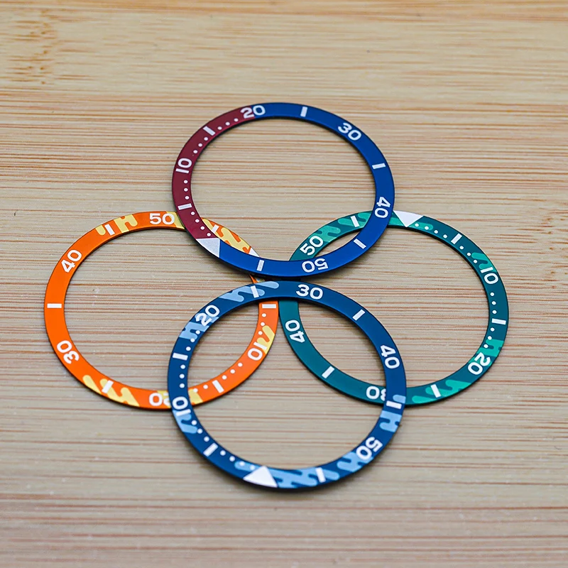 Модный алюминиевый модный корпус часов 38 мм подходит для Seiko SKX007 SKX009 SRPD, корпус часов NH36 NH35, механизм, детали мужских часов